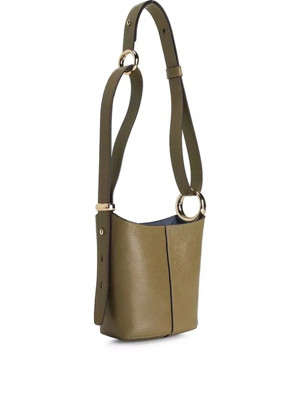 NWT KATE SPADE NY Halo Glazed Leather Mini Bucket Bag‎